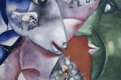 „Ich und das Dorf“ von Marc Chagall, Öl auf Leinwand, entstanden 1911 während seines ersten Parisaufenthaltes. (Foto: Museum of Modern Art, New York)