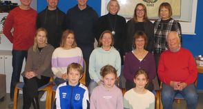 Die ausgezeichneten Sportlerinnen und Sportler.