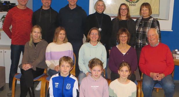 Die ausgezeichneten Sportlerinnen und Sportler.