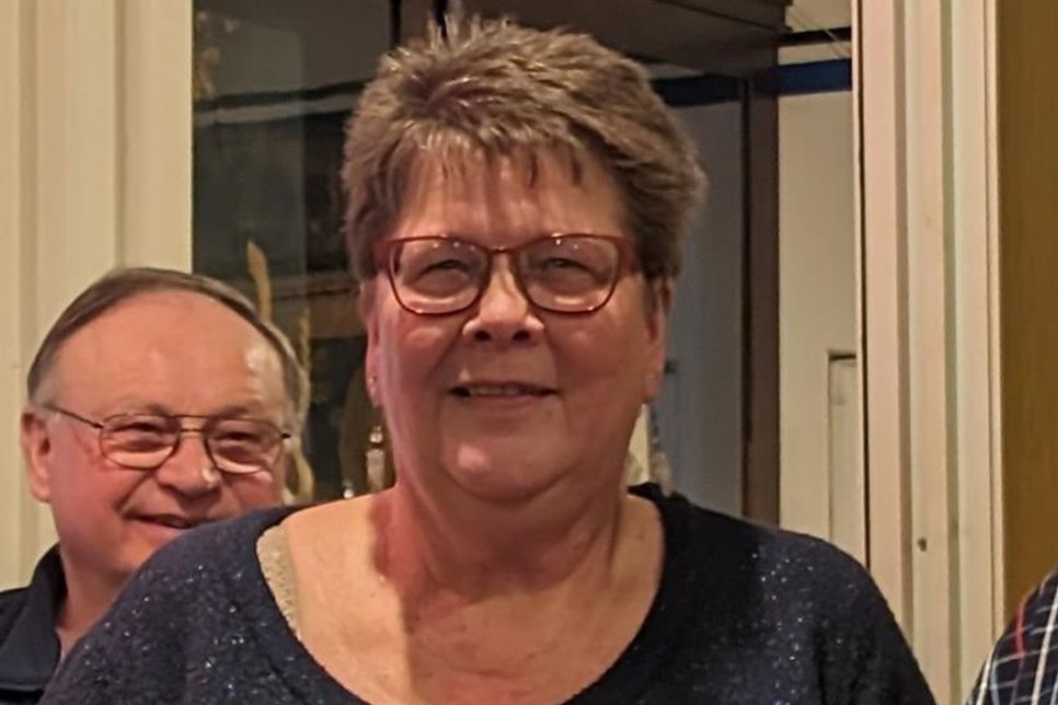 Knobelmeisterin Andrea Schwenk.
