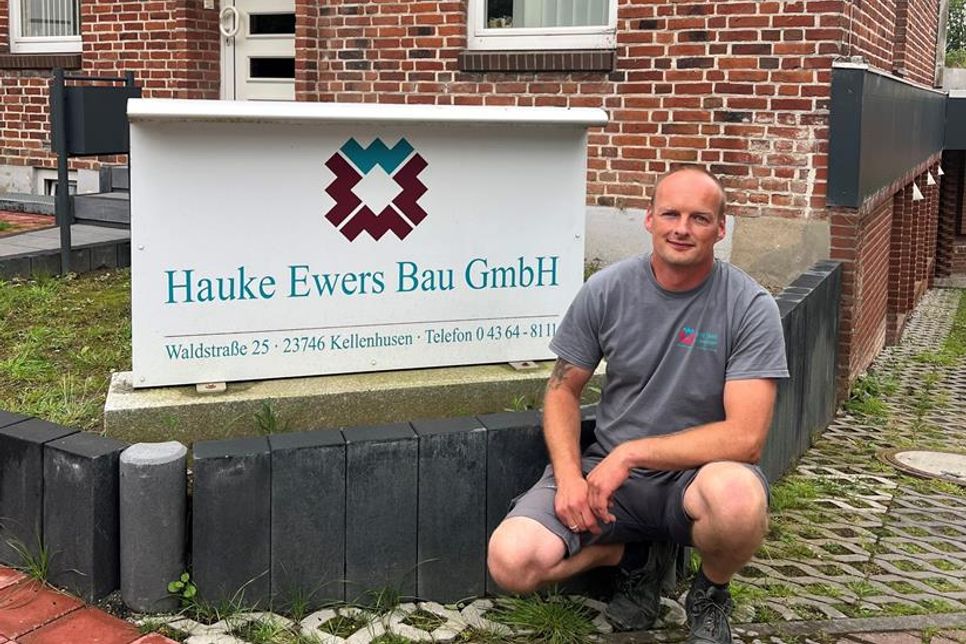 Willi Gassert führt die Firma Hauke Ewers Bau in bewährter Qualität weiter.