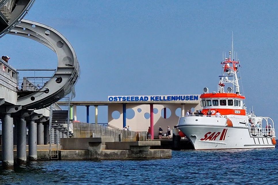 Der Seenotrettungskreuzer „Felix Sand“ ist wieder in Kellenhusen.