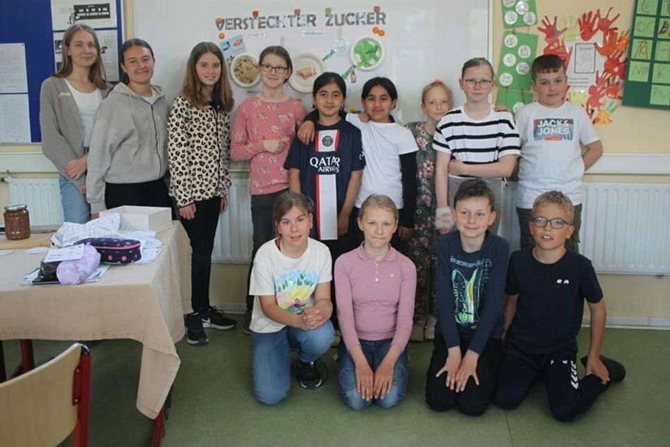 Unter anderem wurde über vesteckten Zucker in der Ernährung aufgeklärt.