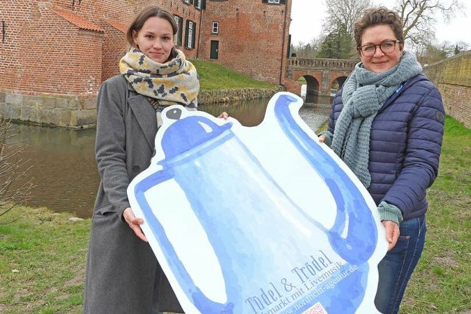 Das Nordlicht-Duo: Wencke Susemihl und Claudia Falk freuen sich auf den kommenden Sonntag - und auf viele Besucherinnen und Besucher.