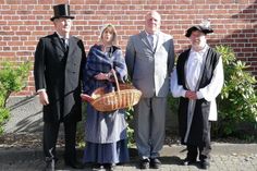 Die vier Darsteller von der Niederdeutschen Bühne Süsel.