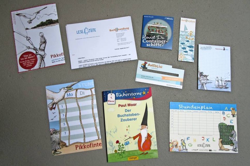 Spannendes, Lustiges und Informatives stecken in der Lesetüte.