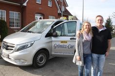 „Taxifahren ist eine Dienstleistung“. Wiebke und Jürgen Knoppik setzen auf freundlichen Kundenservice und Zuverlässigkeit.