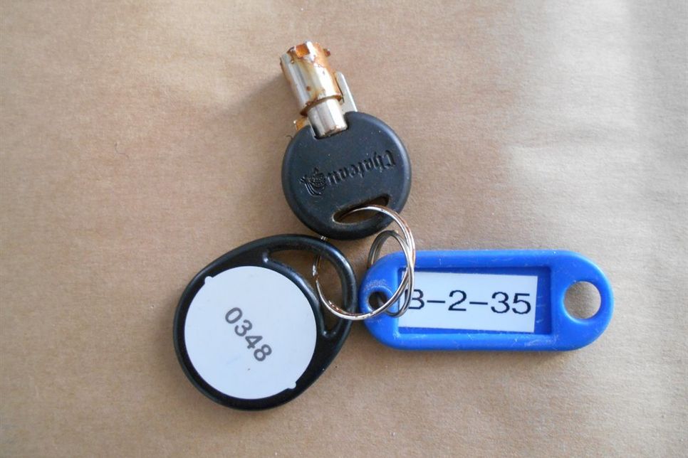 Die Frau wurde anhand des gefundenen Schlüssels identifiziert.