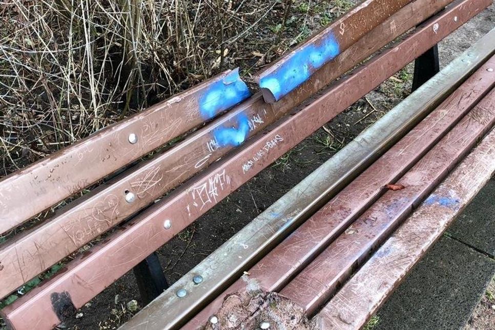 Hier möchte keiner sitzen...