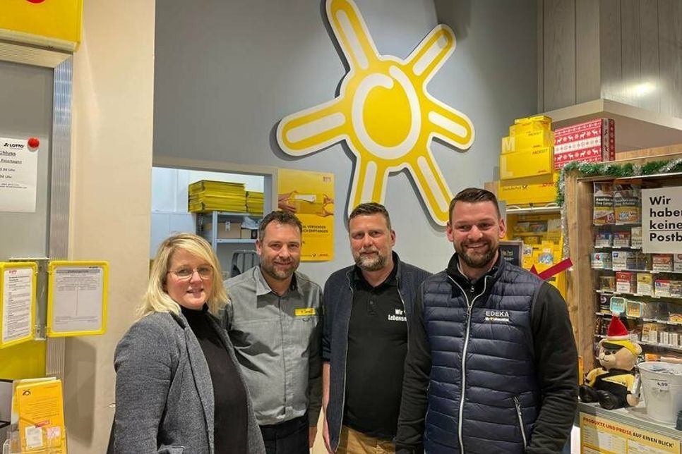 Linda Wähler, Reimer Jens, Dirk Wähler, Swen Rathjens (v. lks.).