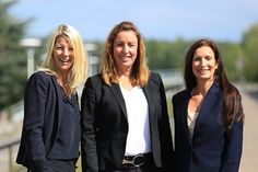 Das Team von „von Poll Immobilien“ um Jessica Koppitz (Mitte).