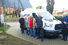 v.l. Jürgen Ruoff, Brigitte Kempe, Heike Struve, Sebrand Hammer