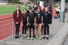 Das TSV-Team mit Leni Boller, Amelie Marie Sommerlatt, Jakob Heuermann, Kilian Schweigler, Henrike Heuermann, Milla Hoff und Pauline Zinn (v. lks.).