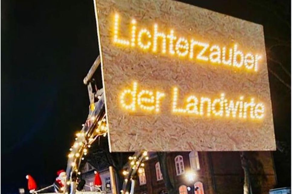 Lichterzauber der Landwirte