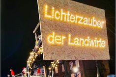 Lichterzauber der Landwirte