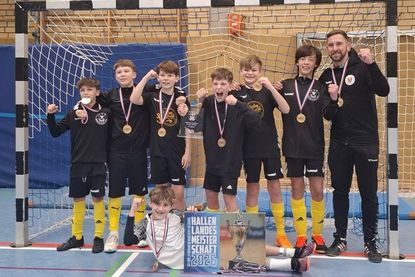 Die siegreichen Kicker des TSV Neustadt.