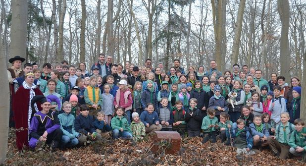 Unter dem Motto „Robin Hood“ schlüpften die Teilnehmenden in die Rollen von mutigen Gefährten.