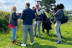 Dreharbeiten in Marienleuchte