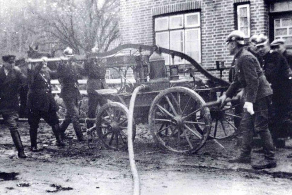Flohrs Gasthof war von der Gründung an bis ins Jahr 1974 das Versammlungslokal der Feuerwehr.