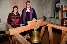 Küsterin Silke Rüting und Pastor Matthias Hieber. (Foto: KKOH/Heinen)