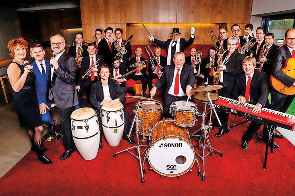 Die Westfalia Big Band kommt am Samstag, dem 30. Januar, zum vierten Neujahrskonzert nach Travemünde. (Foto: hfr)