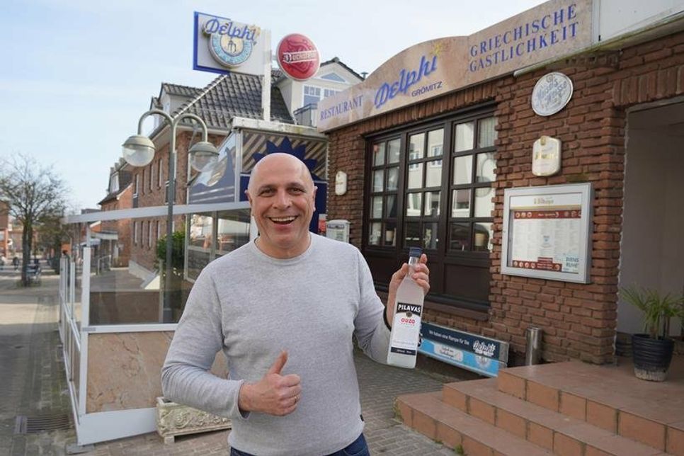 Vlado Bosnic führt sein Lokal mit griechischen Spezialitäten in der Kirchenstraße 16 mit großer Herzlichkeit.