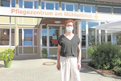 Andrea Nüser, Heimleiterin vom DRK-Pflegezentrum am Mühlenblick in Neustadt, traf sich zum Gespräch mit dem reporter.