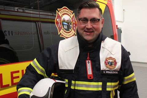 Stadtwehrführer Alexander Wengelewski freut sich über die klare Entscheidung aus Kiel.