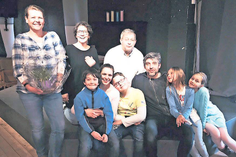 von links: Birte Kaphengst (DKSB), Andrea Nissen (Scholli Magazin), Burkhard Haasch, Marco Eberle (Café liebevoll)