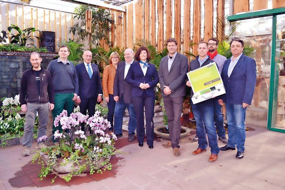 Veranstalter und Aussteller freuen sich auf die diesjährige Haus- und Gartenmesse in Schorndorf. (Foto: René Kleinschmidt)