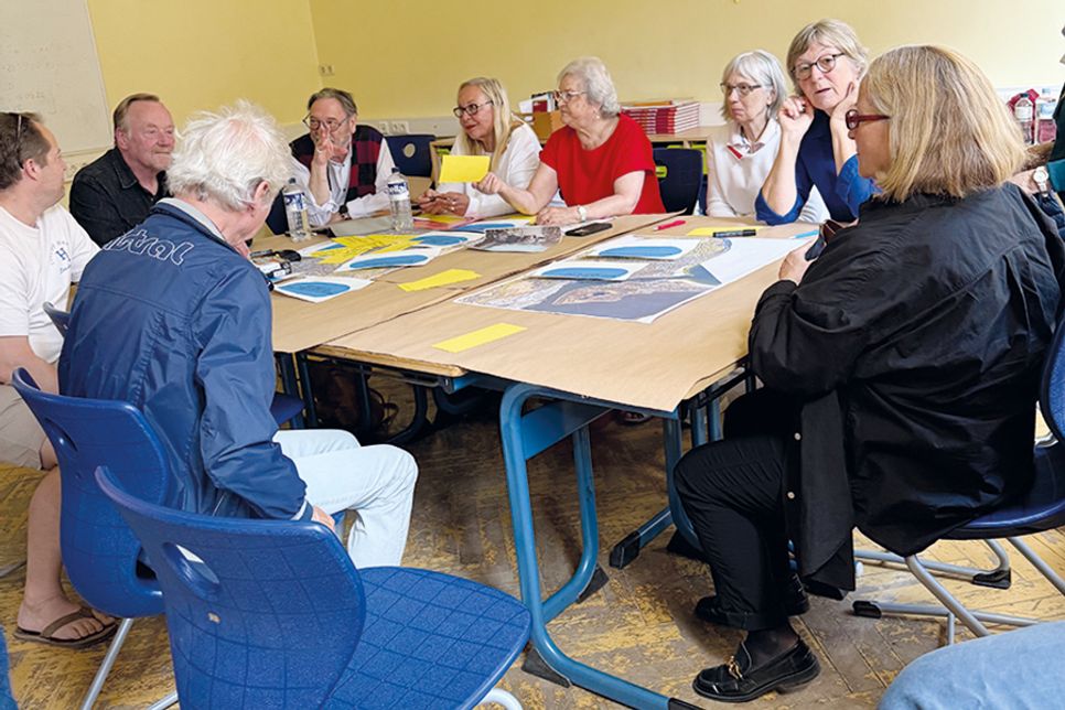 Bürger arbeiten aktiv an der zukünftigen Gestaltung ihres Stadtteils mit: Große Beteiligung am Workshop „Travemünde 2035“