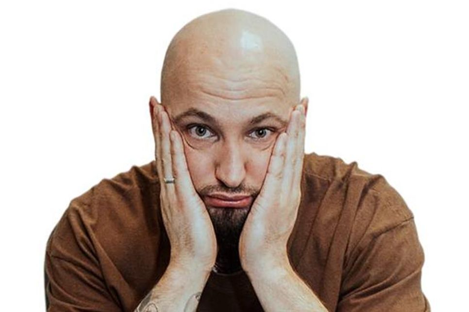 Comedian André Brand.