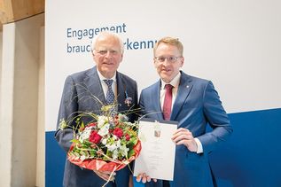 Verdienstorden des Landes Schleswig-Holstein: Hohe Auszeichnung und große Ehre für Ex-Landrat Reinhard Sager