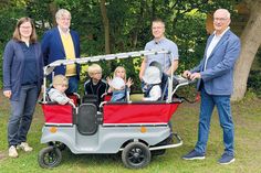 Dank Stiftungsspende: Neuer E-Krippenwagen erweitert Ausflugsmöglichkeiten der Kita Langenfelde