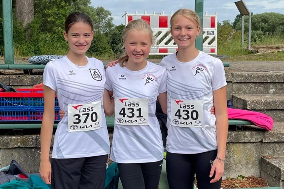 Lisa Sömmer, Donata von Ludwig und Gyde Janshen (v. lks.).