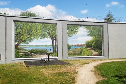 Das großformatige Kunstwerk ist Ende Mai auf Initiative des multiprofessionellen Betreuungsteams des Klinikums mit dem Künstler Ole Görgens entwickelt und umgesetzt worden. (Foto: ©AMEOS)