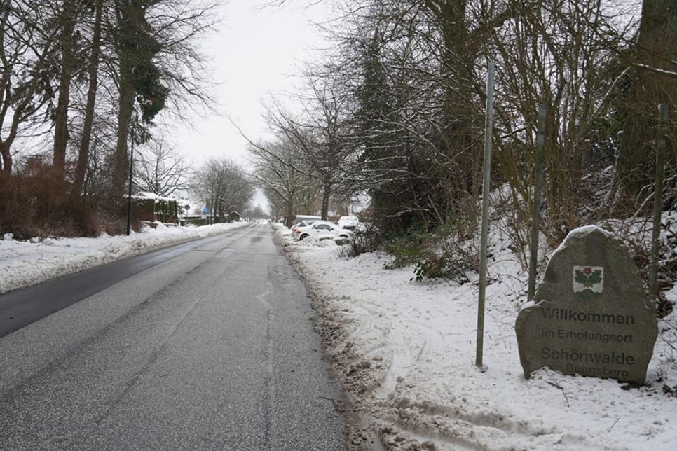 Der Beginn der Sanierungsarbeiten wurde verschoben. Wenn die Bauarbeiten starten, verläuft der ersten Teilabschnitt zwischen den Einmündungen Ostpreußenweg und Am Steinberg (280 Meter).