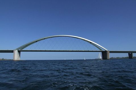 Fehmarnsundbrücke.