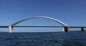 Fehmarnsundbrücke.