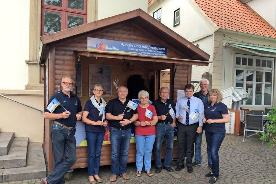 Die Organisatoren und Helfer stehen in den Startlöchern.
