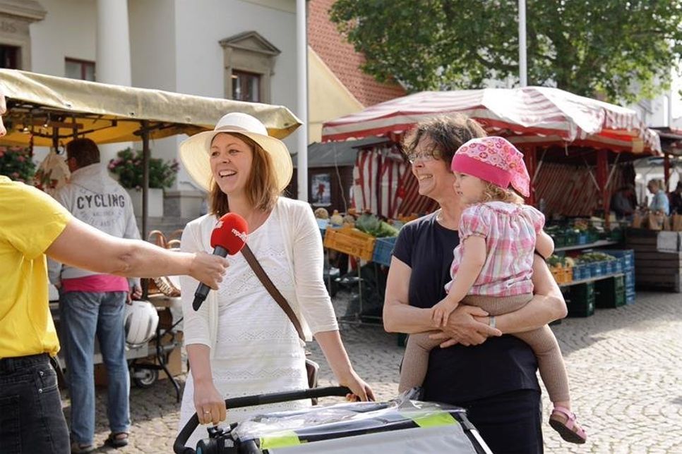 Wir haben nachgefragt: "Warum gehen Sie gerne auf den Wochenmarkt?"