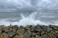 Dynamisch und kraftvoll – das kann unsere schöne Ostsee auch, wie Stefanie Pollans Foto aus Grömitz beweist.