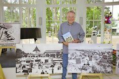 Die Rotunde in der Trinkkurhalle von Timmendorfer Strand bietete die perfekte Kulisse für die Vorstellung des neuen Werkes von Heiner Herde. (Foto: Eknad)