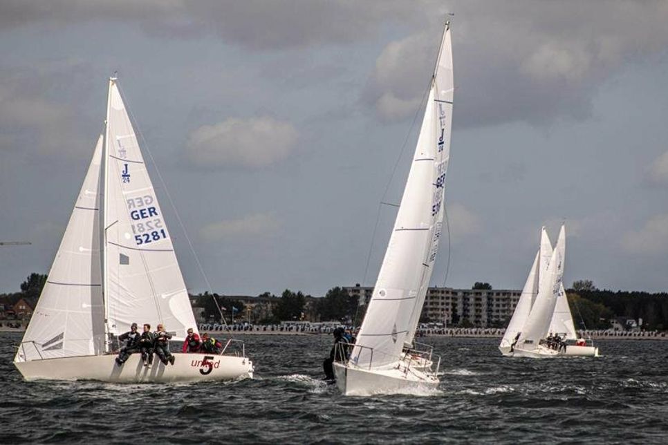 Deutsche Meisterschaft der J24 Klasse.