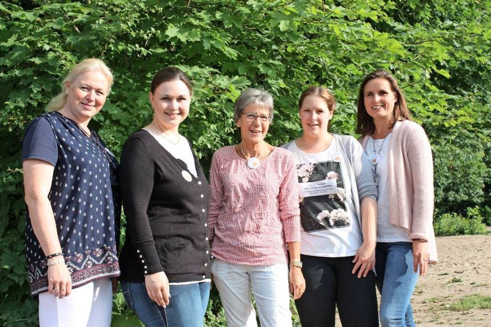 Der Förderverein Sterntaler mit der 1. Vorsitzenden Katrin Casper (2. v. lks.) freut sich auf neue Mitglieder.