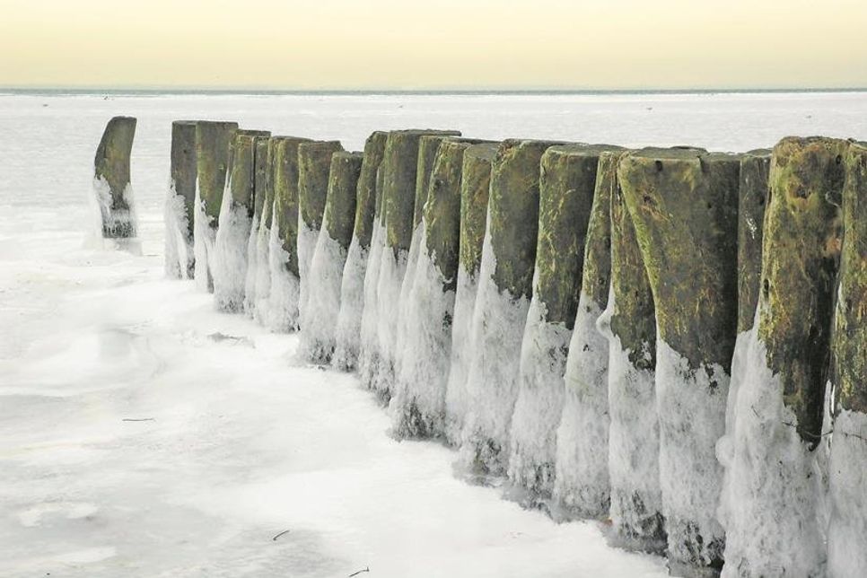 Winterliche Ostsee-Idylle.