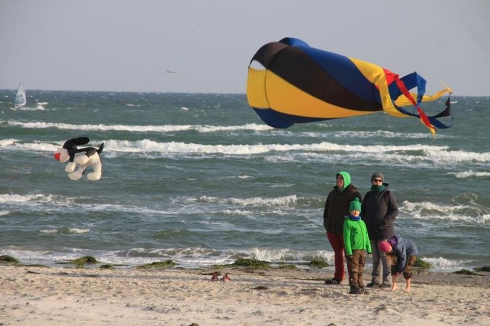 Hoher Freizeitfaktor mit Suchtpotenzial: Wind, Sand und Meer.