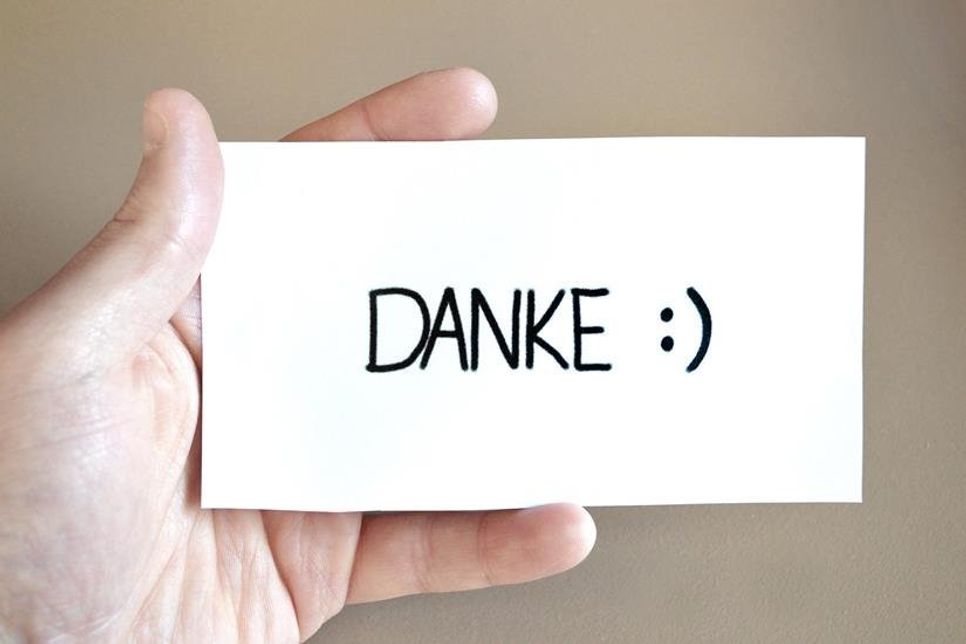 In Krisenzeiten schafft ein „Dankeschön“ Motivation für alle Helfer.