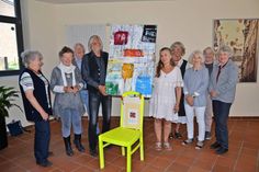 Künstlergemeinschaft „Gelber Stuhl“ präsentiert ihre Werke.