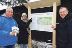 Freuen sich über das gemeinsam umgesetzte Projekt: Günter Möller, Jil-Sophie Preuß und Michael Keller.